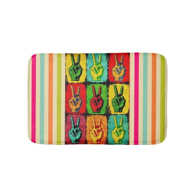 Tapis De Bain Mat de bain de paix (Devant)