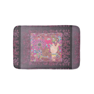 Tapis De Bain Mat de bain de paix