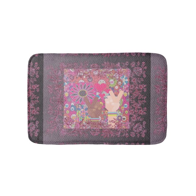 Tapis De Bain Mat de bain de paix (Devant)
