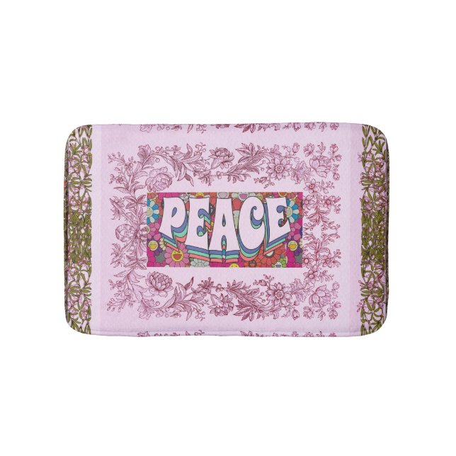 Tapis De Bain Mat de bain de paix (Devant)