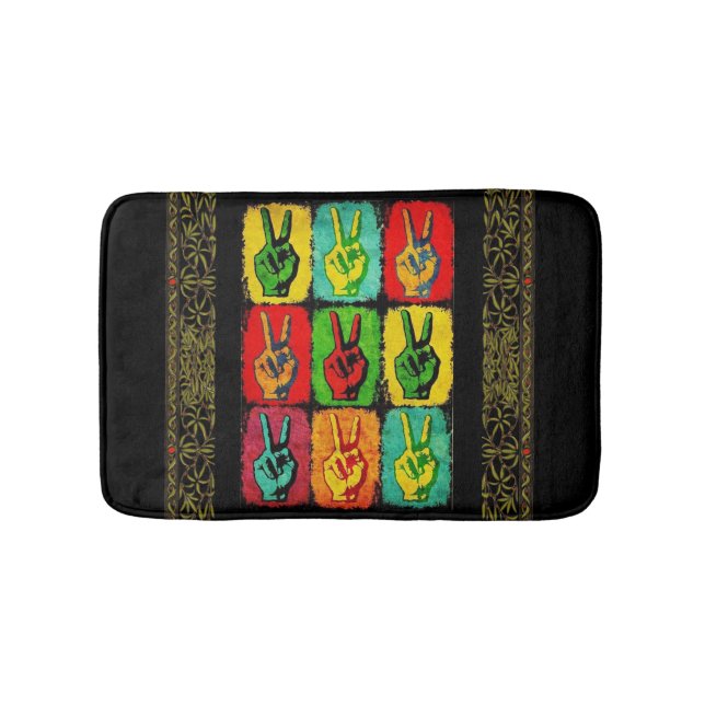 Tapis De Bain Mat de bain de paix (Devant)