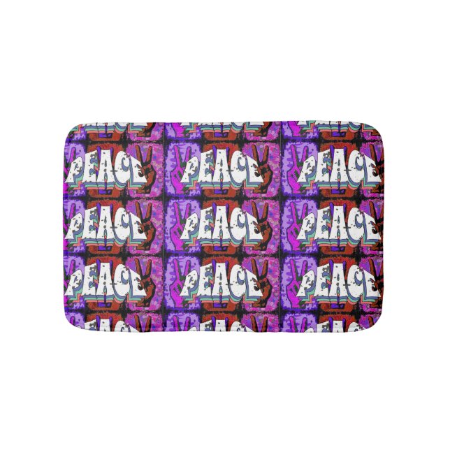 Tapis De Bain Mat de bain de paix (Devant)