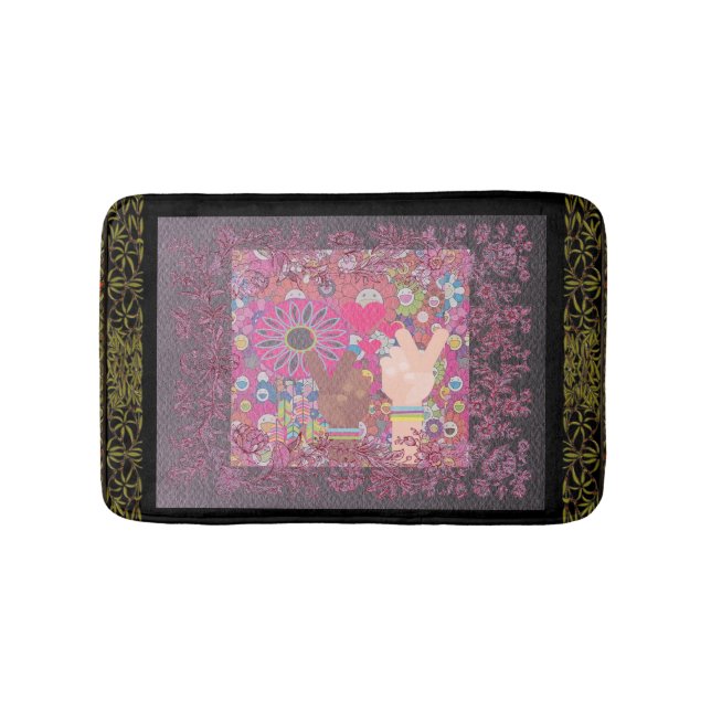 Tapis De Bain Mat de bain de paix (Devant)
