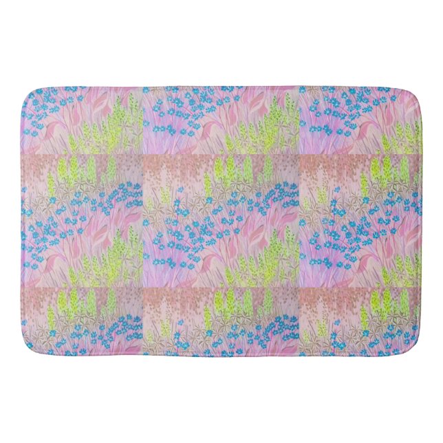 Tapis De Bain Mat de bain de viande rose (Devant)
