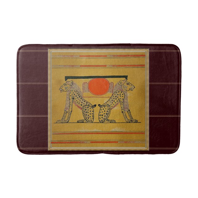 Tapis De Bain Mat de bain des dieux égyptiens (Devant)