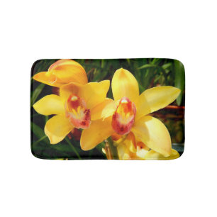 Tapis De Bain Mat de bain d'orchidée