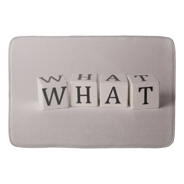 Tapis De Bain Mat de bain doux et absorbant avec conception ludi (Devant)