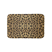 Mat de bain Empreinte de léopard