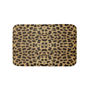 Tapis De Bain Mat de bain Empreinte de léopard