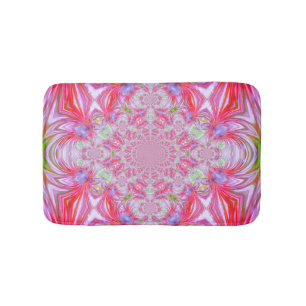 Tapis De Bain Mat de bain en cristal rouge