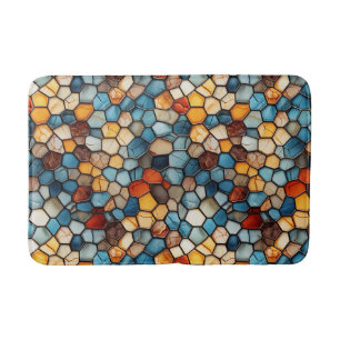 Tapis De Bain Mat de bain en mosaïque