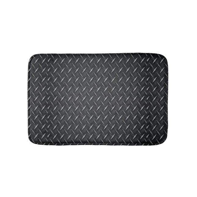 Tapis De Bain Mat de bain en tôle diamant (Devant)