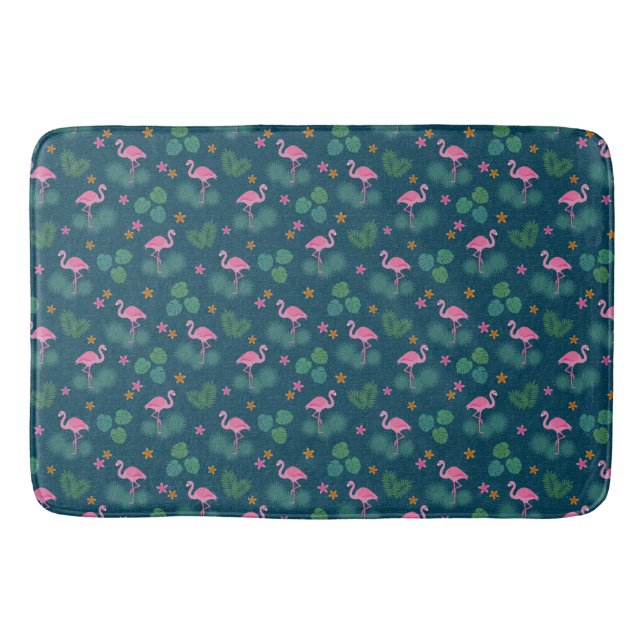 Tapis De Bain Mat de bain Flamant rose (Devant)