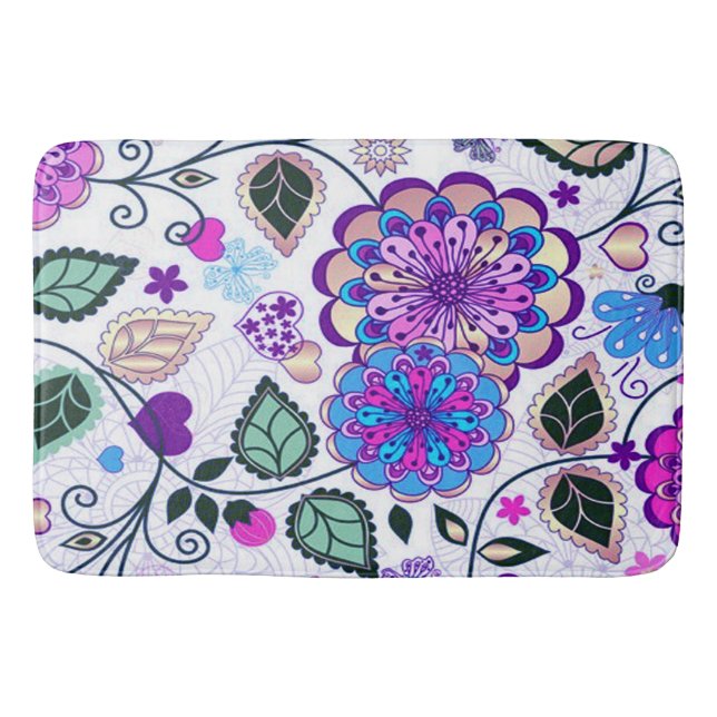 Tapis De Bain Mat de bain/Floral (Devant)