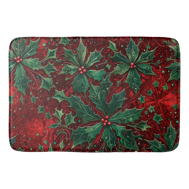 Tapis De Bain Mat de bain gothique de Noël (Devant)