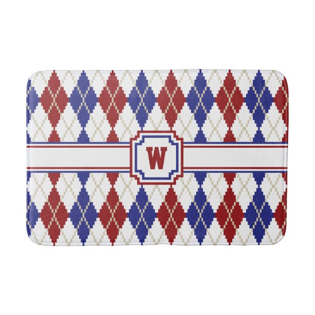 Tapis De Bain Mat de bain Jacquard Americana (Devant)