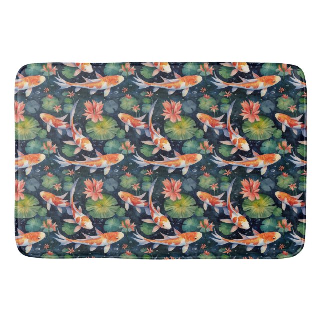 Tapis De Bain Mat de bain Koi Pond (Devant)