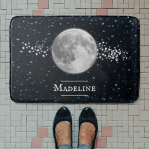 Tapis De Bain Mat de bain lunaire personnalisé