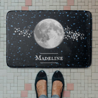 Tapis De Bain Mat de bain lunaire personnalisé