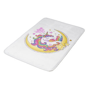 Tapis De Bain Mat de bain magique Unicorne