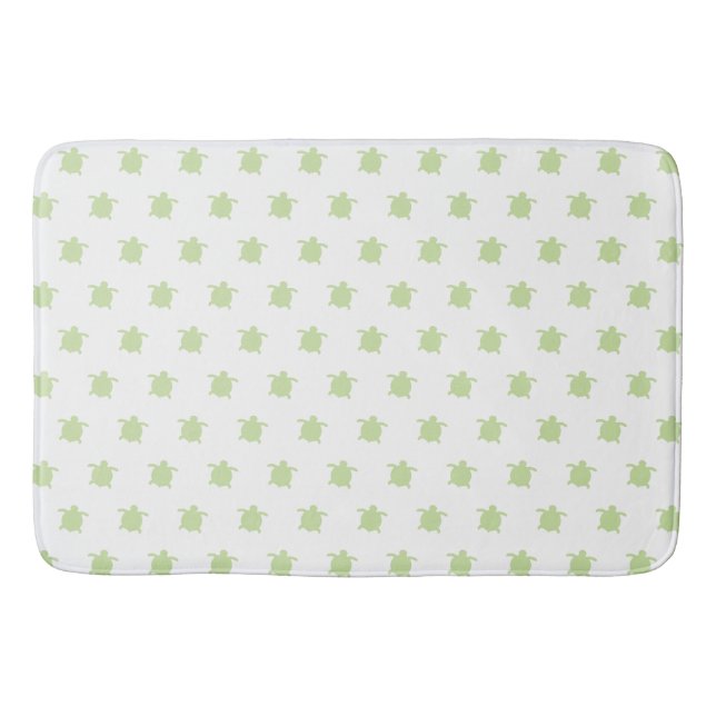 Tapis De Bain Mat de bain Motif de la tortue verte (Devant)