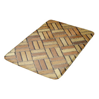 Tapis De Bain Mat de bain - Motif en brique