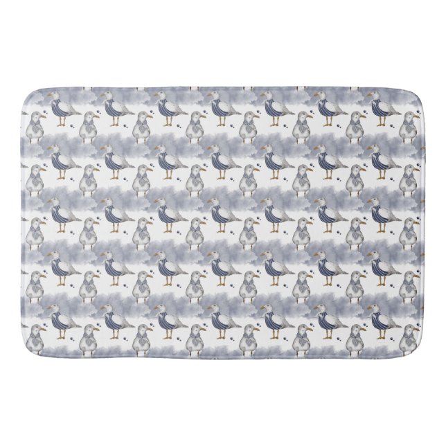 Tapis De Bain Mat de bain Motif nautique (Devant)