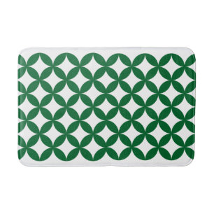 Tapis De Bain Mat de bain Motif Shippo vert