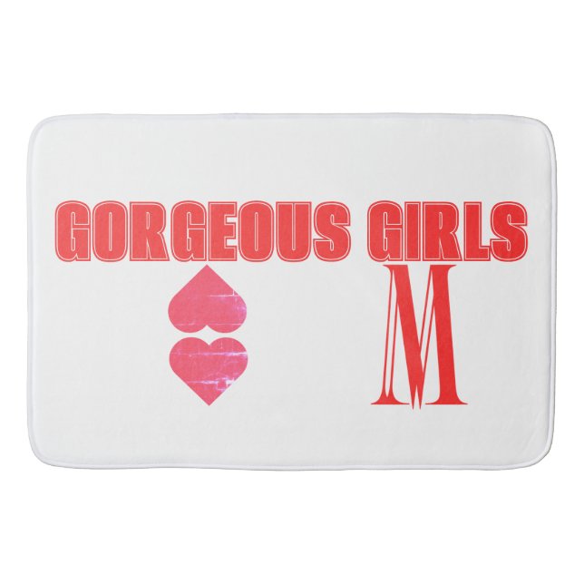 Tapis De Bain Mat de bain pour femmes (Devant)