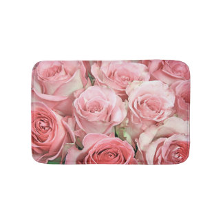 Tapis De Bain Mat de bain rose Roses