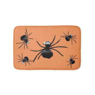 Tapis De Bain Mat de bain Silencieux Araignées