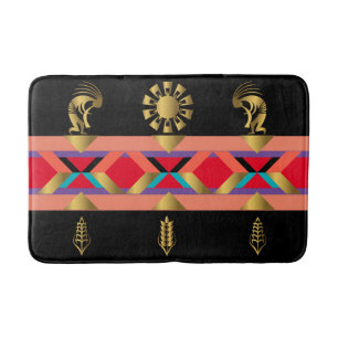 Tapis De Bain Mat de bain Sun Kokopellis du sud-ouest