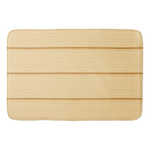 Tapis De Bain Mat de bain Sunny Wood Plank