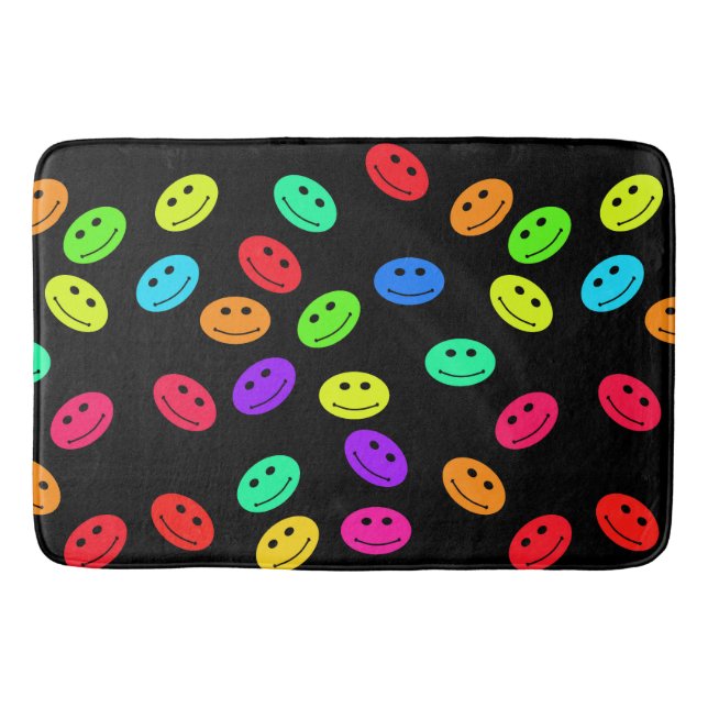 Tapis De Bain Mat de bain visage sourire (Devant)