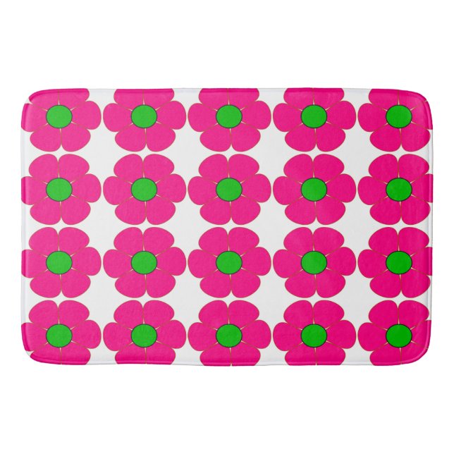 Tapis De Bain Mat/Fleurs de bain (Devant)