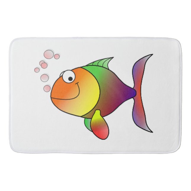 Tapis De Bain Mat/Poisson (Devant)