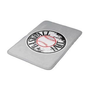 Tapis De Bain Matelas de bain de baseball