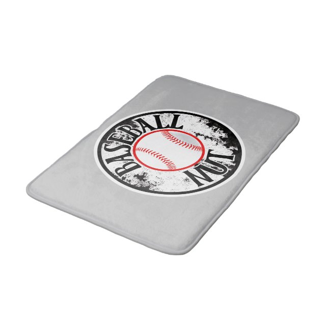Tapis De Bain Matelas de bain de baseball (Angle)