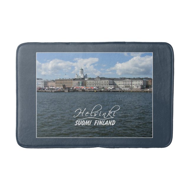 Tapis De Bain Matelas de bain Helsinki Harbour Finlande (Devant)