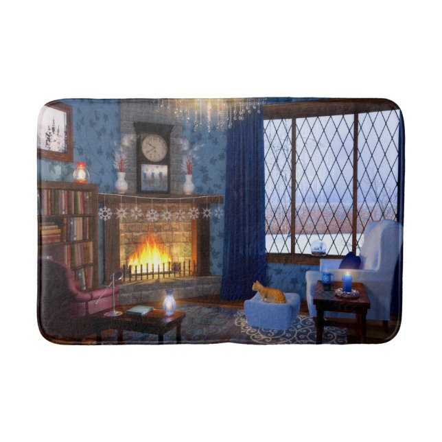 Tapis De Bain Matelas de bain hiver Sérénité (Devant)