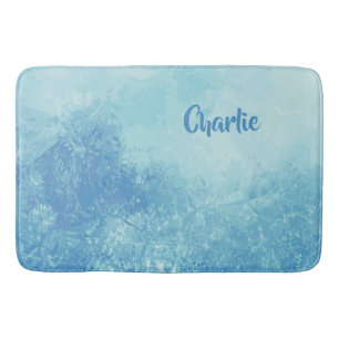 Tapis De Bain Matelas de bain personnalisés de l'océan Abstrait