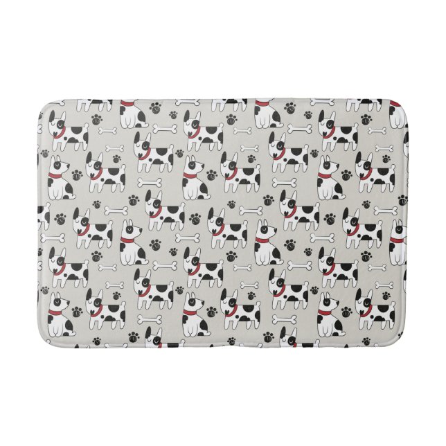 Tapis De Bain Matelas Motif chien mignon (Devant)