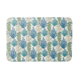 Tapis De Bain Matelas Motif Coral Seaweed
