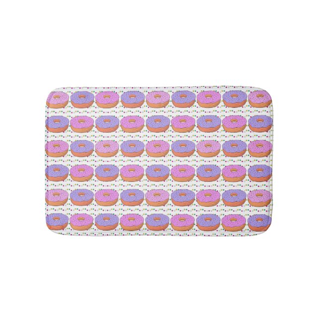Tapis De Bain Matelas Motif Donut (Devant)