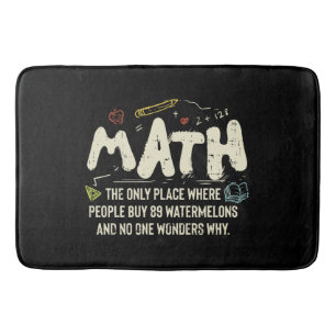 Tapis De Bain Mathématiques Mathématiques Mathématiques Math Ens