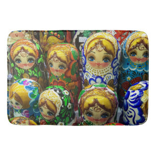 Tapis De Bain Matryoshka Poupées Souvenir Kiosque Voyage Photo