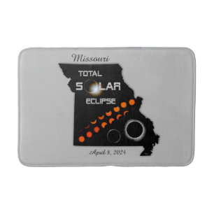 Tapis De Bain Mats solaires du Missouri Eclipse