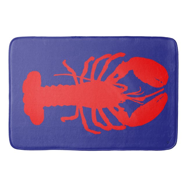 Tapis De Bain Matt de bain de homard (Devant)
