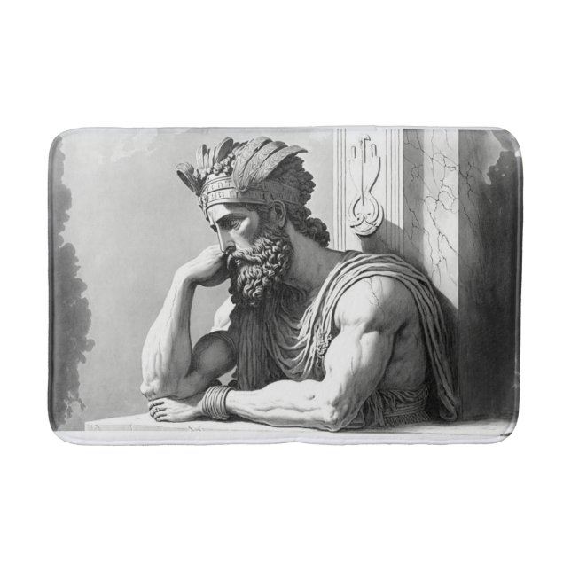 Tapis De Bain Mauvais présage (Devant)