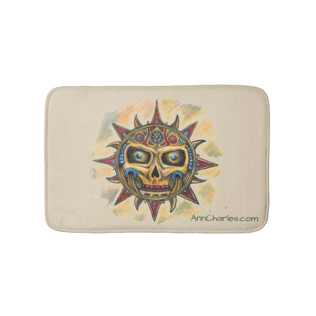 Tapis De Bain Maya Sun Bath Mat par Ann Charles (Devant)